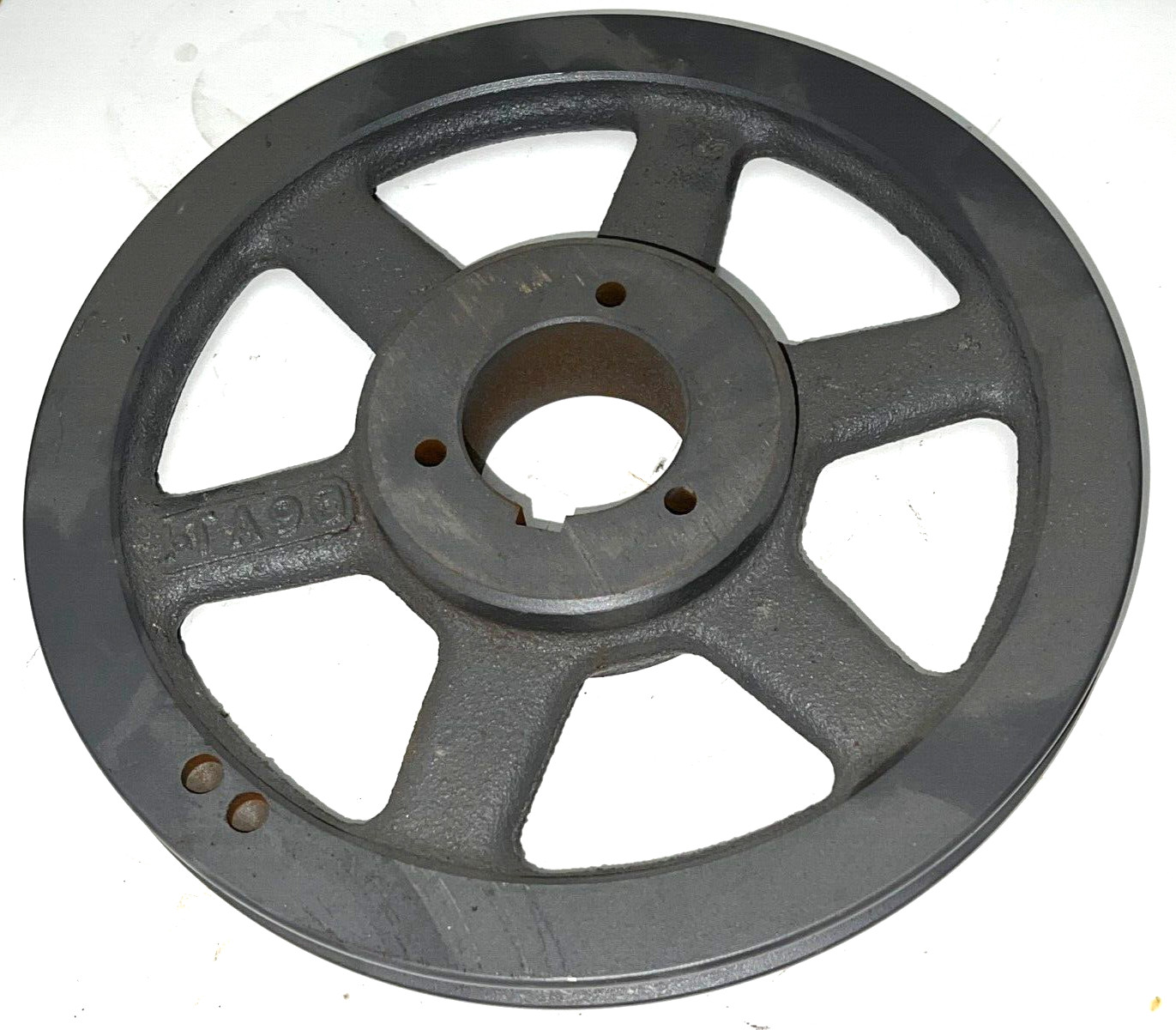 BROWNING SINGLE GROOVE PULLEY 1TA90 1-15/16″ BORE 1-1/4″ THRU BORE 9-1/4″ OD