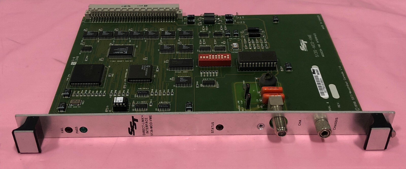 SST 5136-MOD-VME DIRECT LINK INTERFACE BOARD CARD FOR MODICON MVME S-S TECH