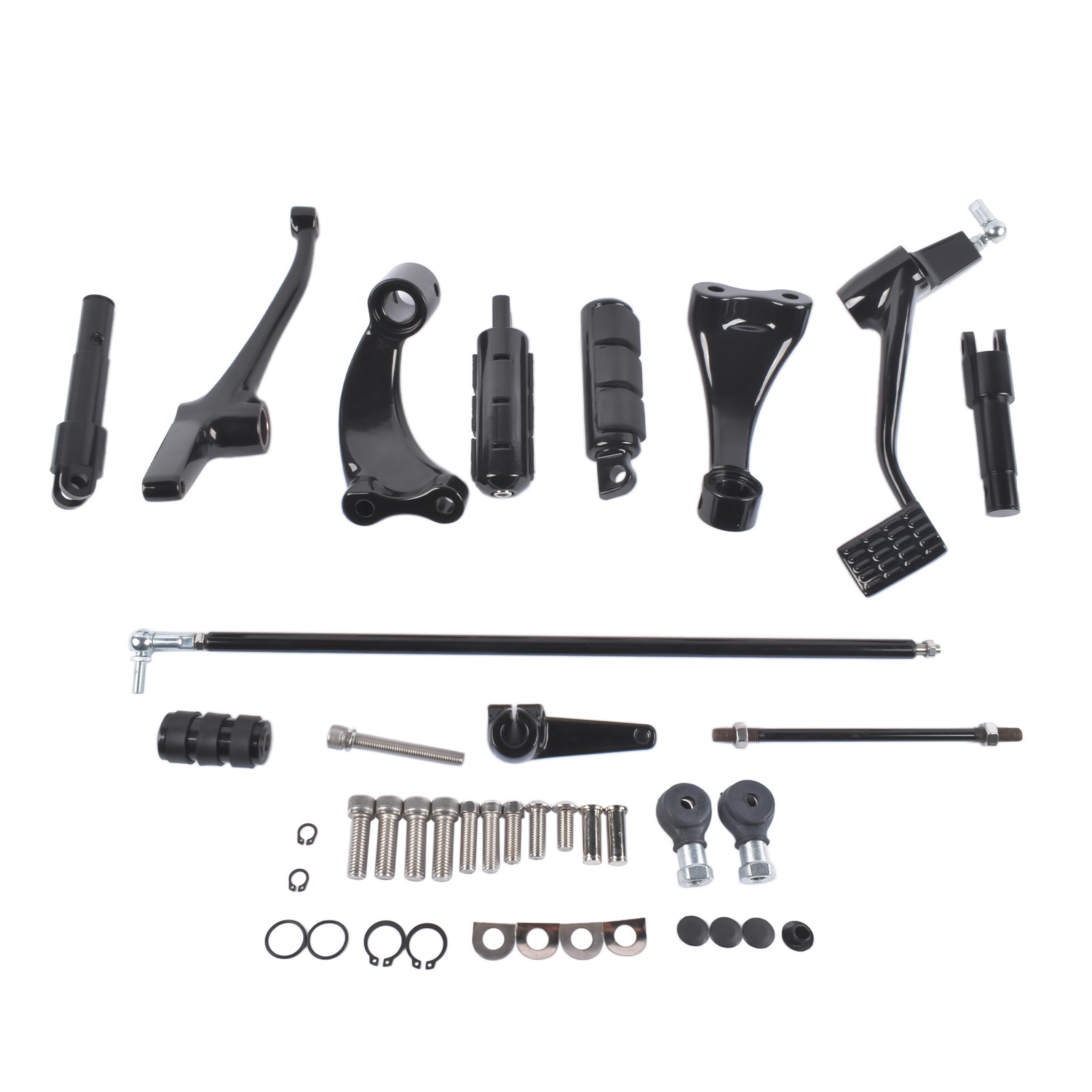 Forward Controls Foot Pegs Levers Linkages Fit for Harley-Davidson Sportster