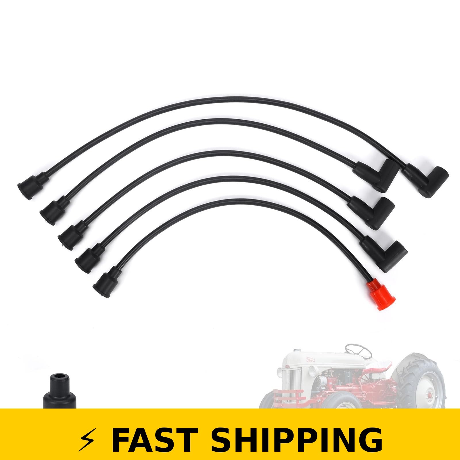 Atesilor Spark Plug Wire Set for Ford Tractors 1953-1964