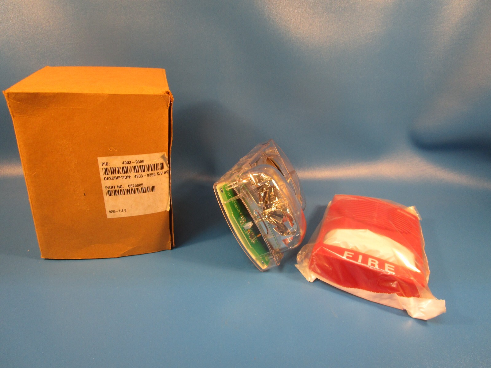 SIMPLEX 0626805, TRUEALERT SIREN AND STROBE, 4903-9356 S/V ASSY 15CD RED