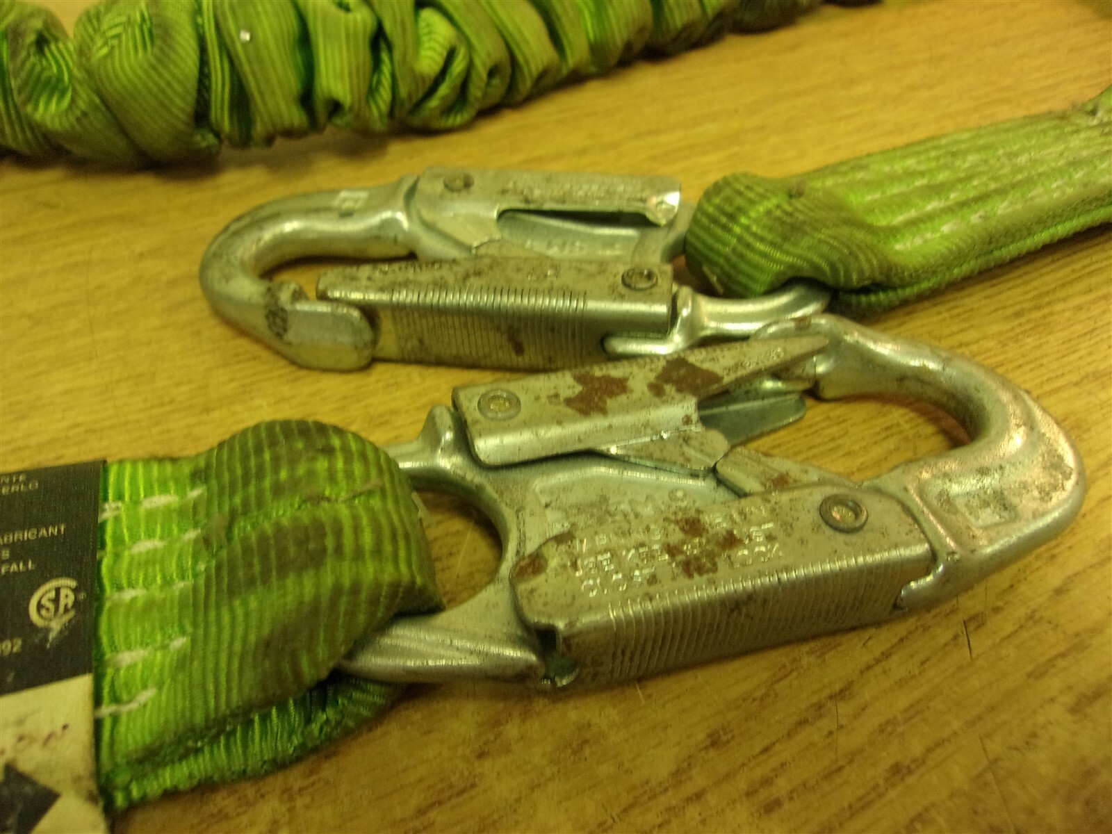 Miller Manyard 11 216M-Z7/6FTGN Shock Absorbing Lanyard 6′ *FREE SHIPPING*
