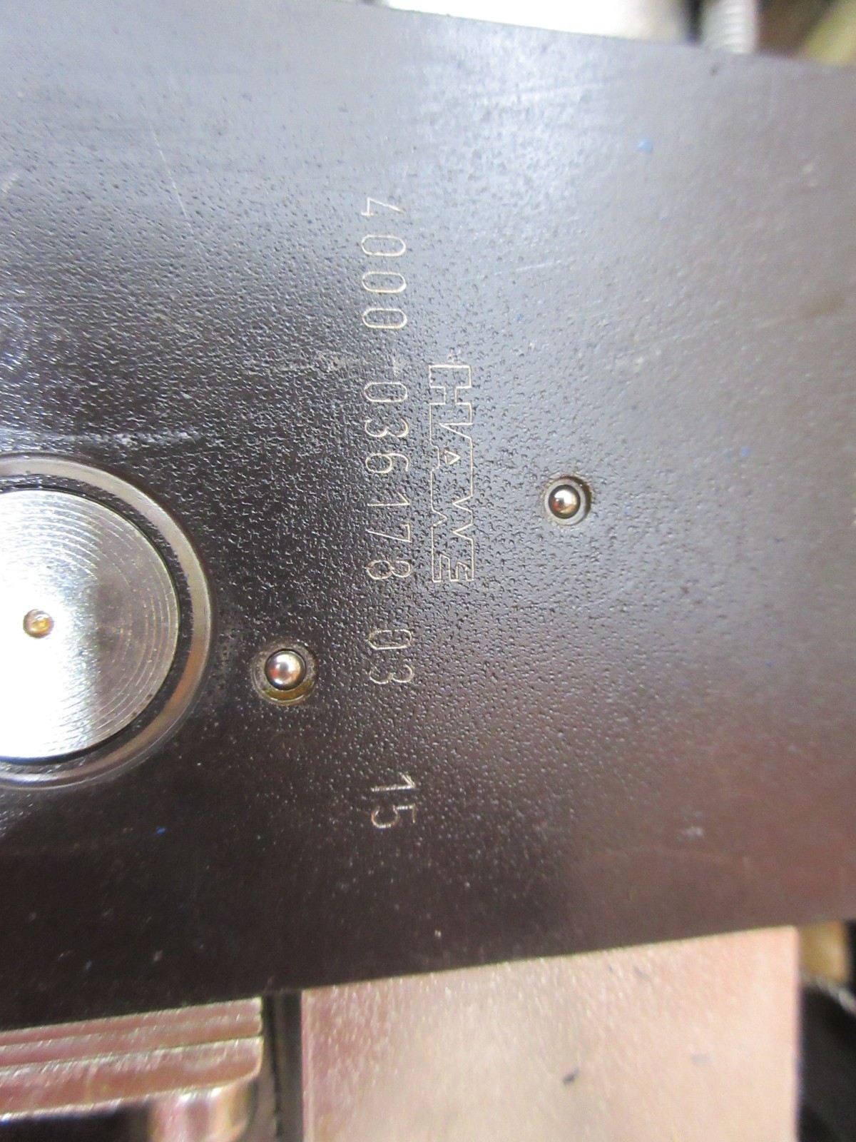 GILDEMEISTER TWIN 32 HAWE 4000-036178 03 15 NSMD2G/GRK/B2-X24 VALVE