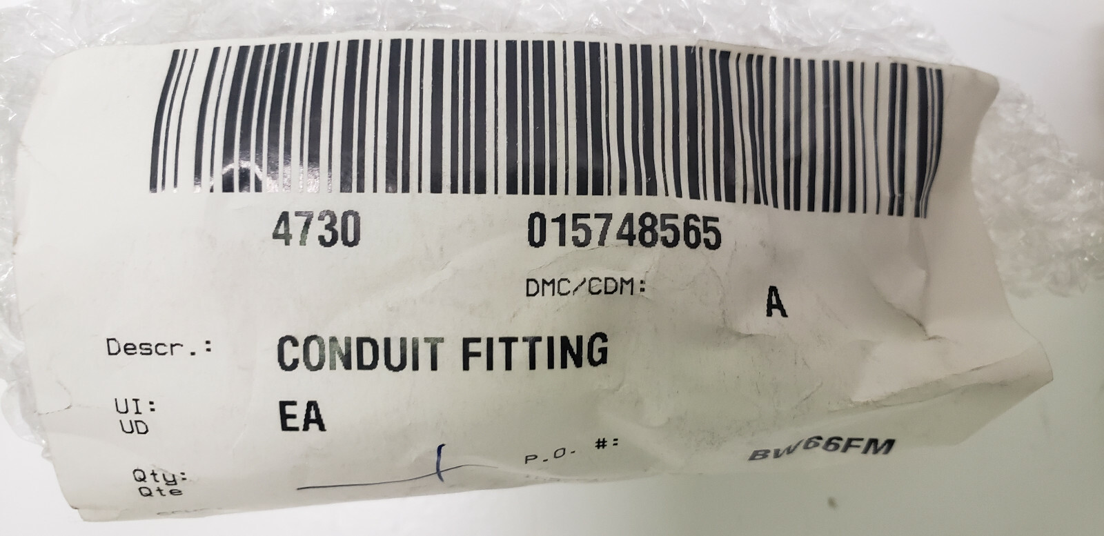 4730-01-574-8565 Conduit Fitting – Glenair 717-320