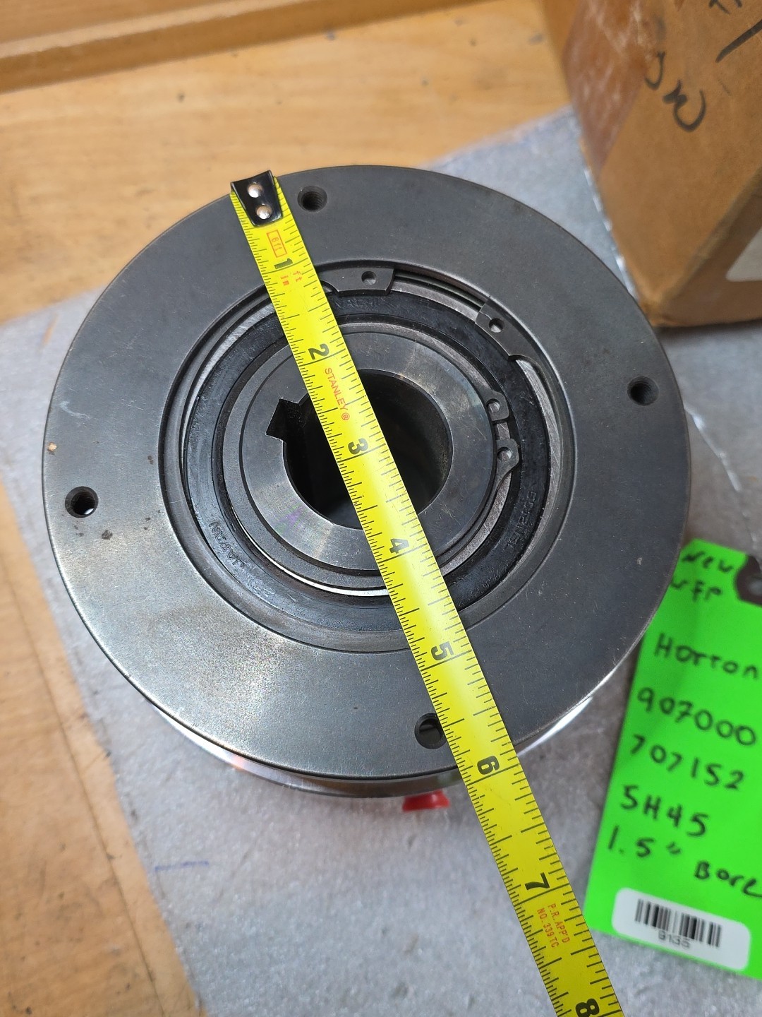 NEW HORTON FLANGE MOUNT TOOTH CLUTCH 907000 5H45 1.500 BORE