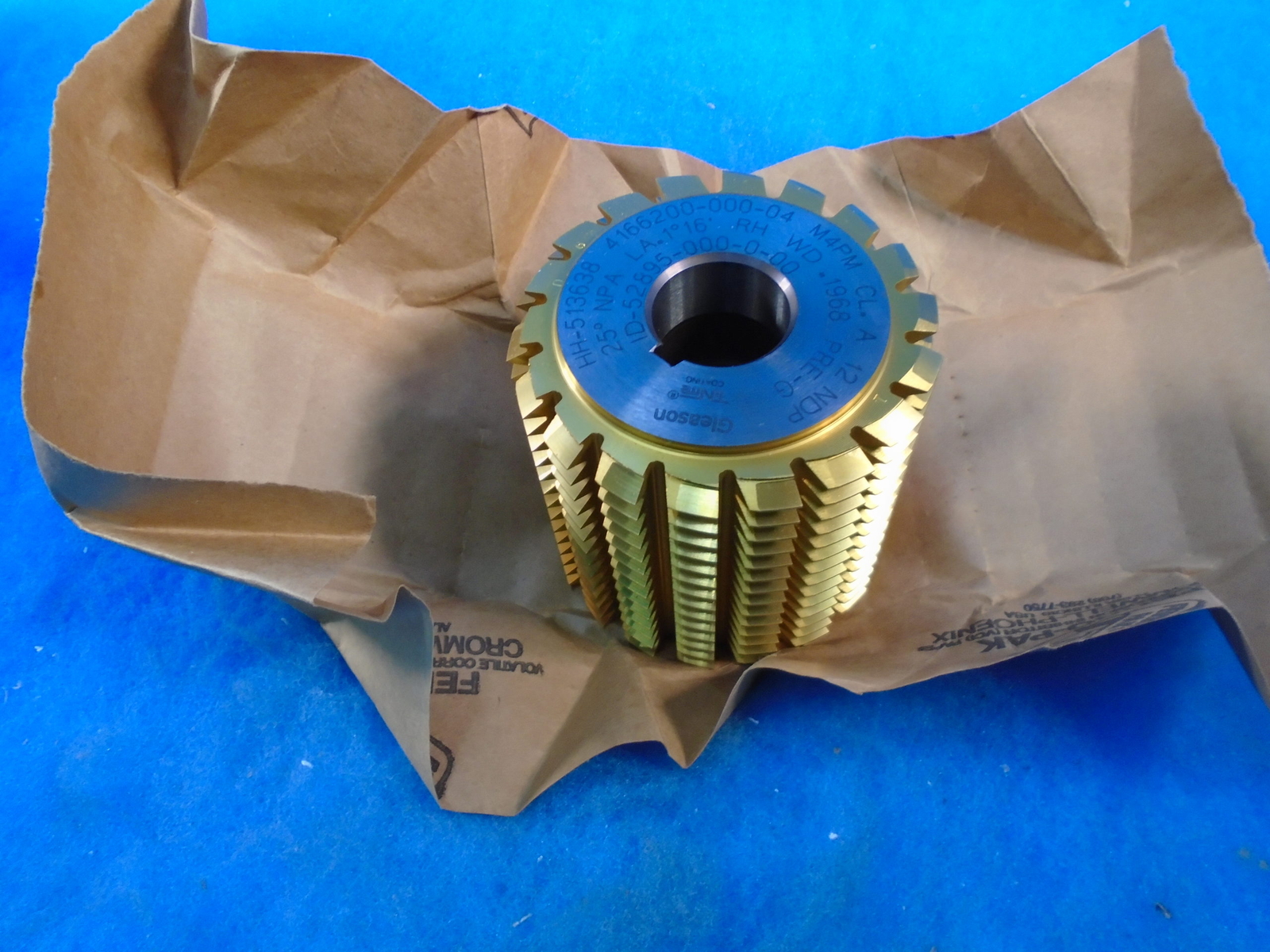 NIB GLEASON CUTTING TOOLS CORP HH-513638 ID-52895-000-0-00 HOB GEAR CUTTER 1YR W