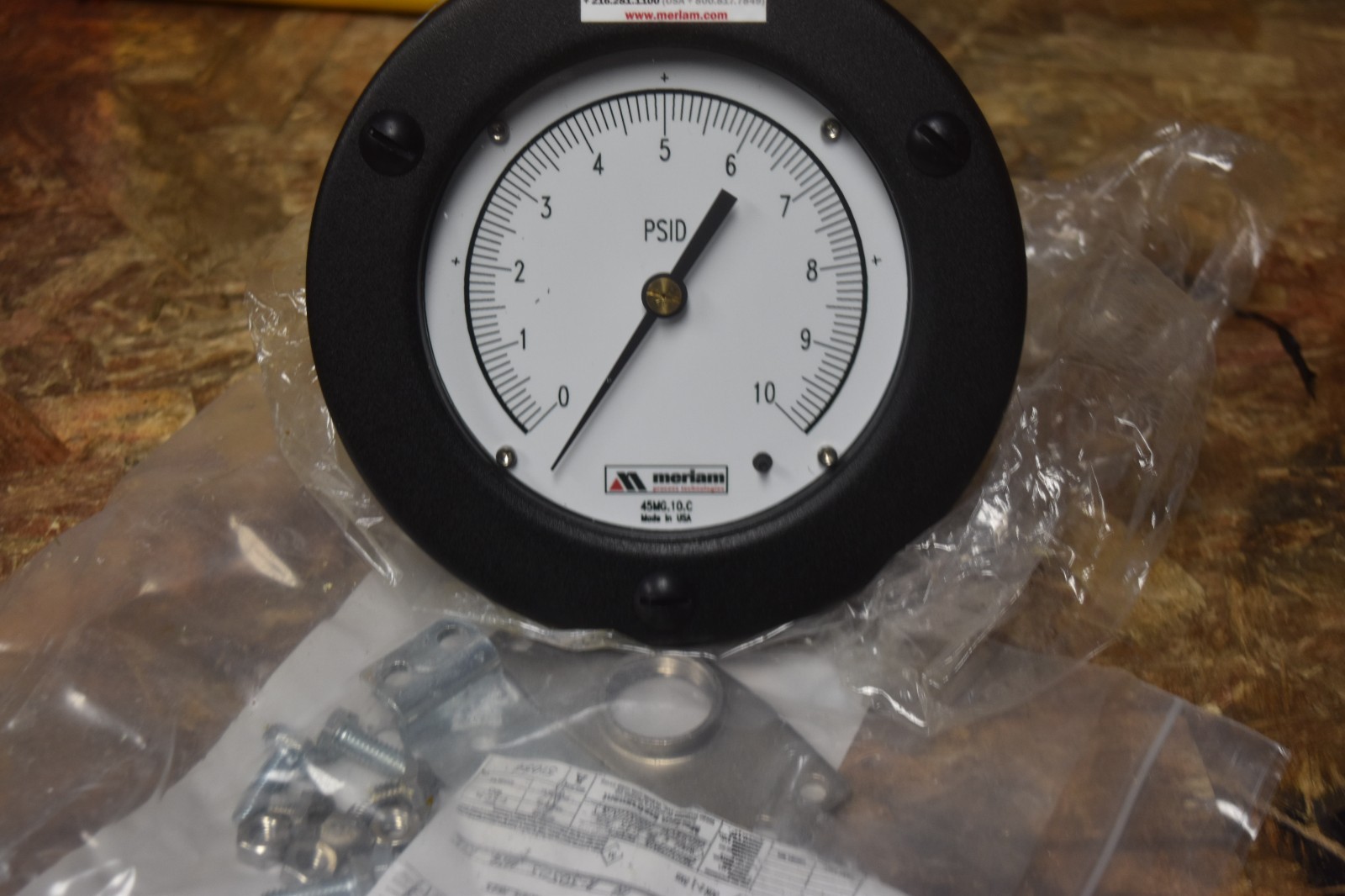 Unused Meriam Z114 B Bellows D/P Indicator FREE SHIPPING