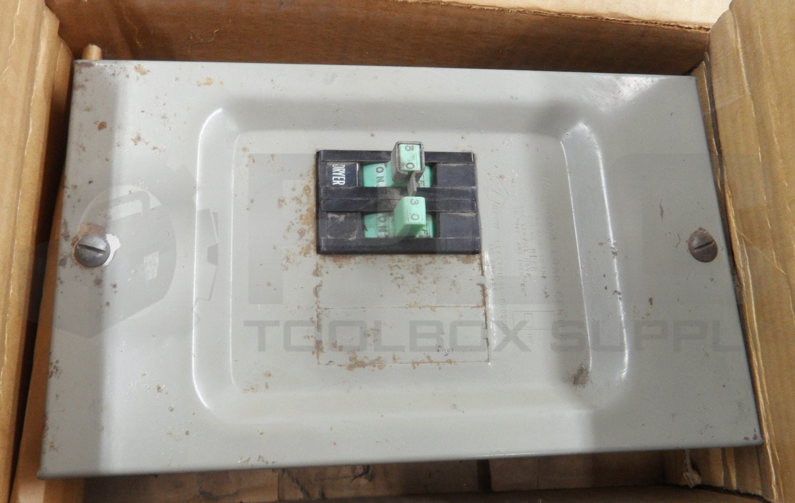 NEW ZINSCO MLSB LOAD CENTER CIRCUIT BREAKER BOX 20-240VAC 50A, (2) 30AMP