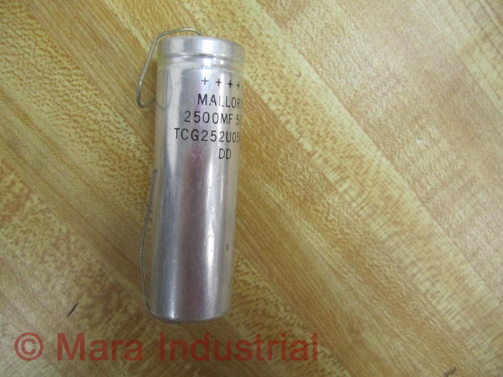 Mallory TCG252U050N3C Capacitor 2500MF 50V DD