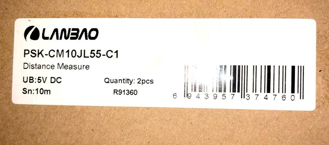 LAMBAO 2PCS INFRARED DISTANCE MEASURING PSK-CM10JL55-C1 DISTANCE SENSOR NEW