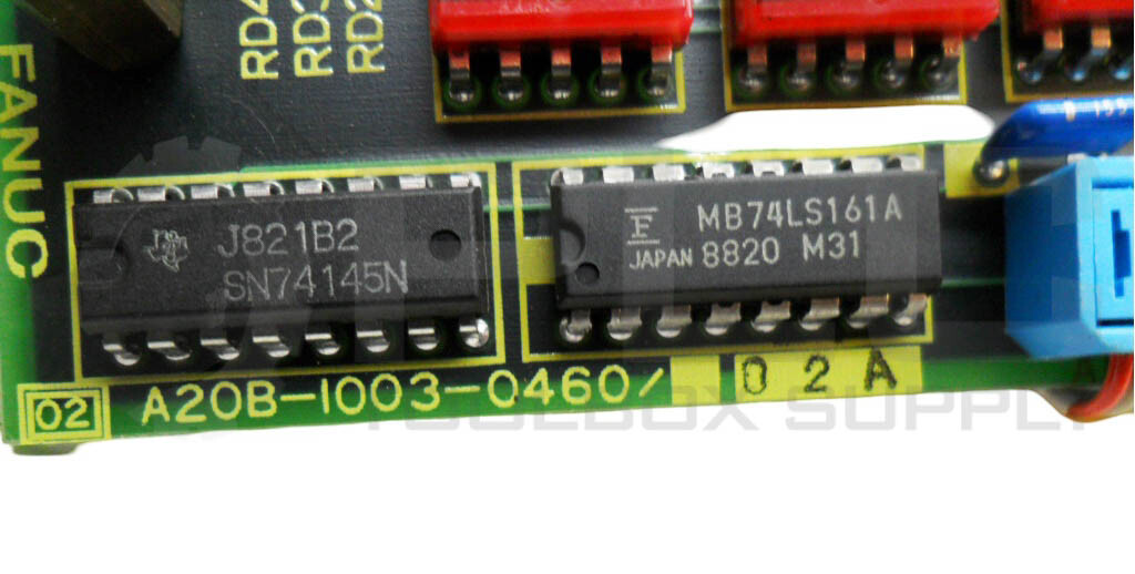 FANUC A20B-1003-0460/02A CIRCUIT BOARD W/ A660-2001-T924 RIBBON CABLE