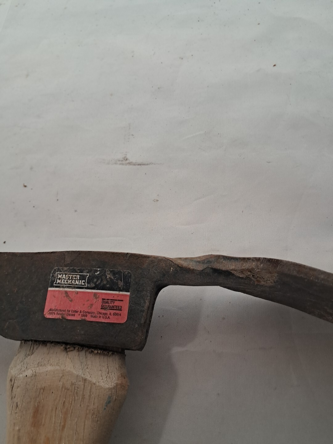 USA Made Master Mechanic Pulaski Axe With Handle Os