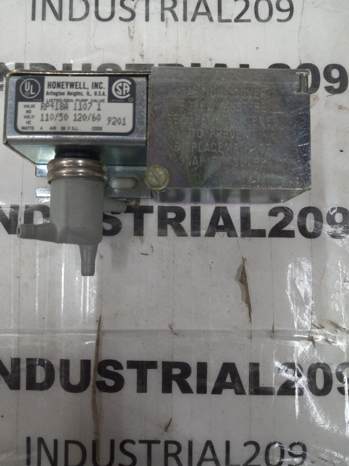 HONEYWELL SKINNER VALVE RP418A-11071/C75-1904-FS65
