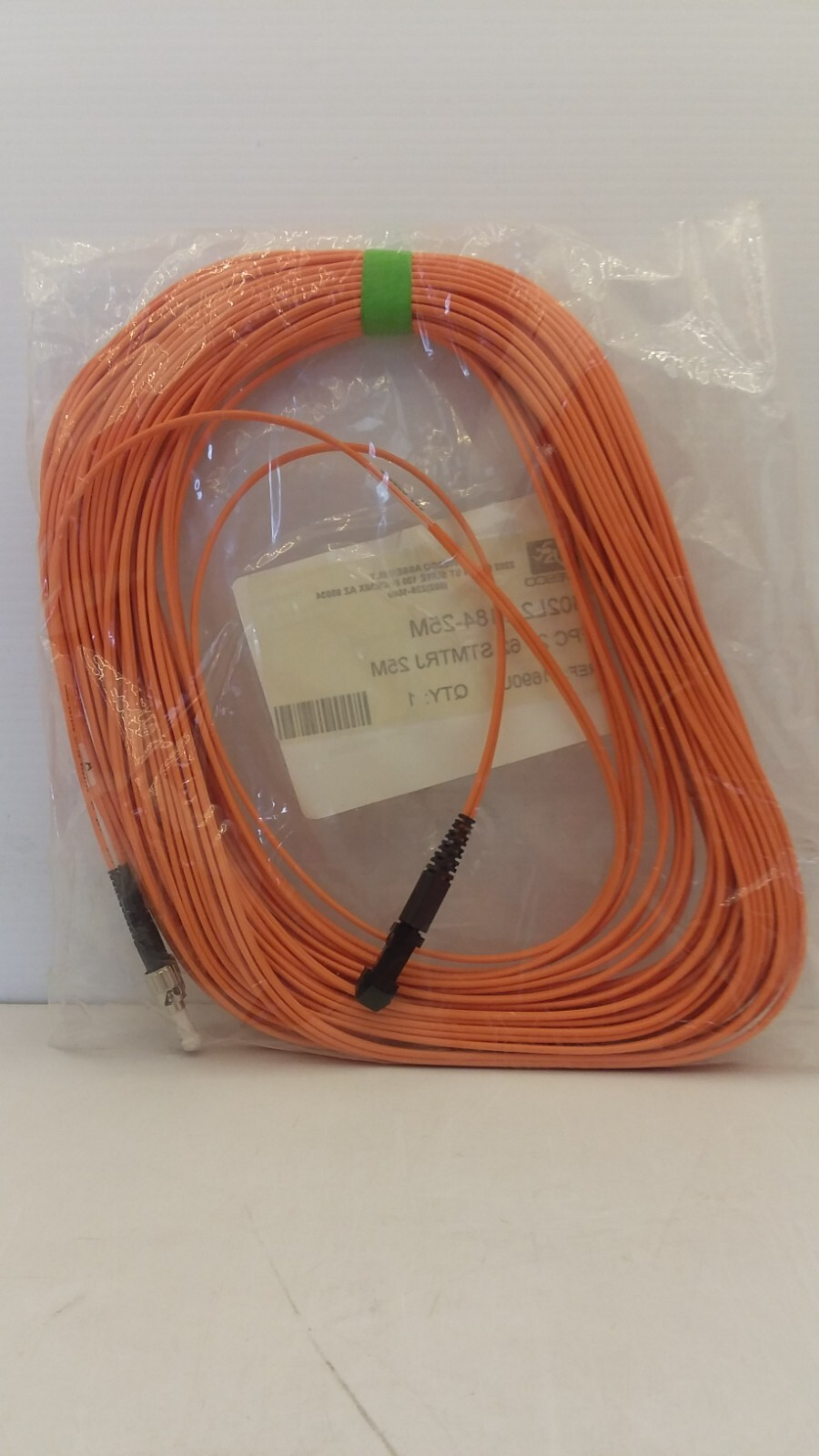 WESCO B02L2/3184-25M FIBER OPTIC PATCH CORD 25M NIB
