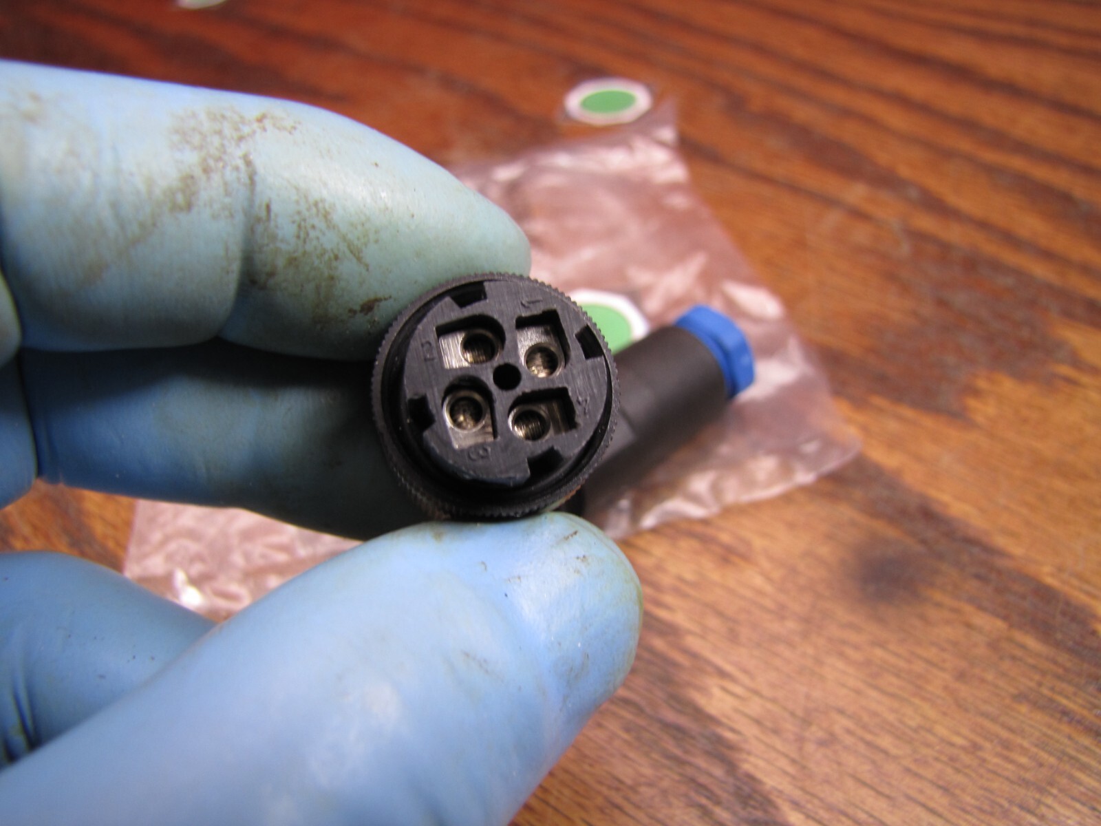 Festo 4 pin Female connector plug TNR 18 495