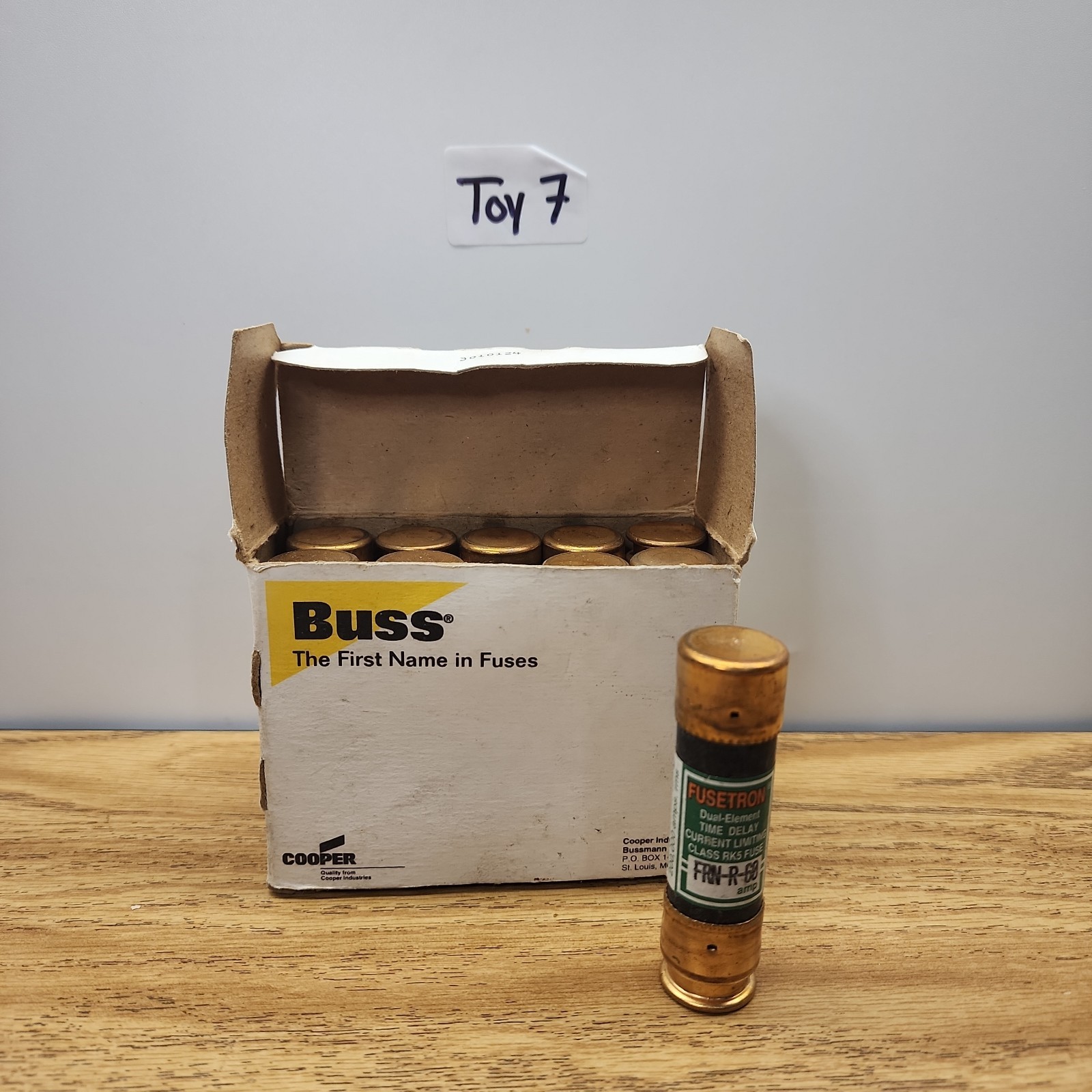 Fusetron FRN-R-60 Box of (10) 250V 60A
