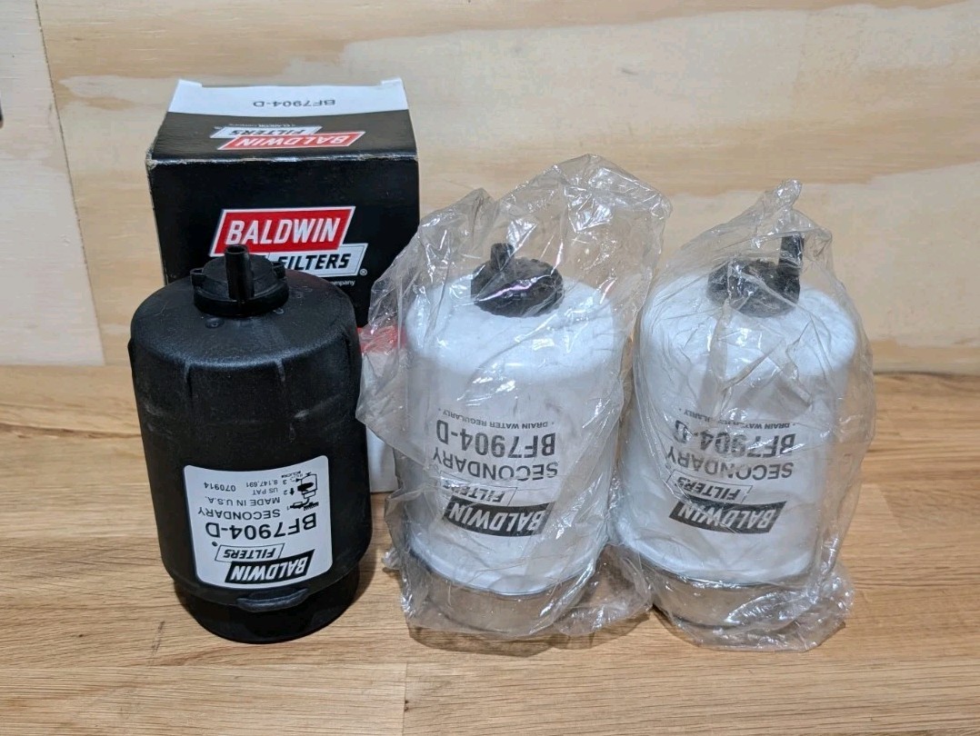 Lot Of 3 BALDWIN BF7904-D FUEL WATER SEPARATOR FILTERS