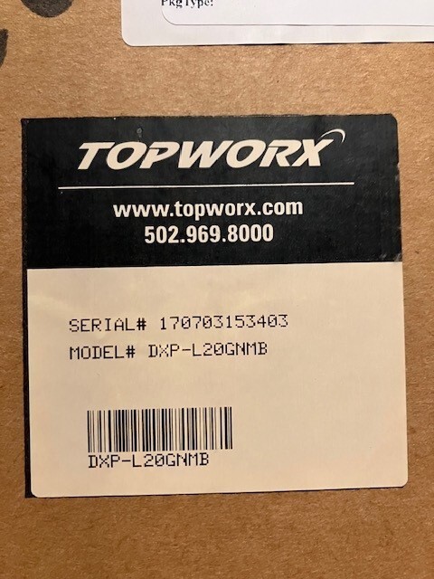 DXP-L20GNMB Topworx