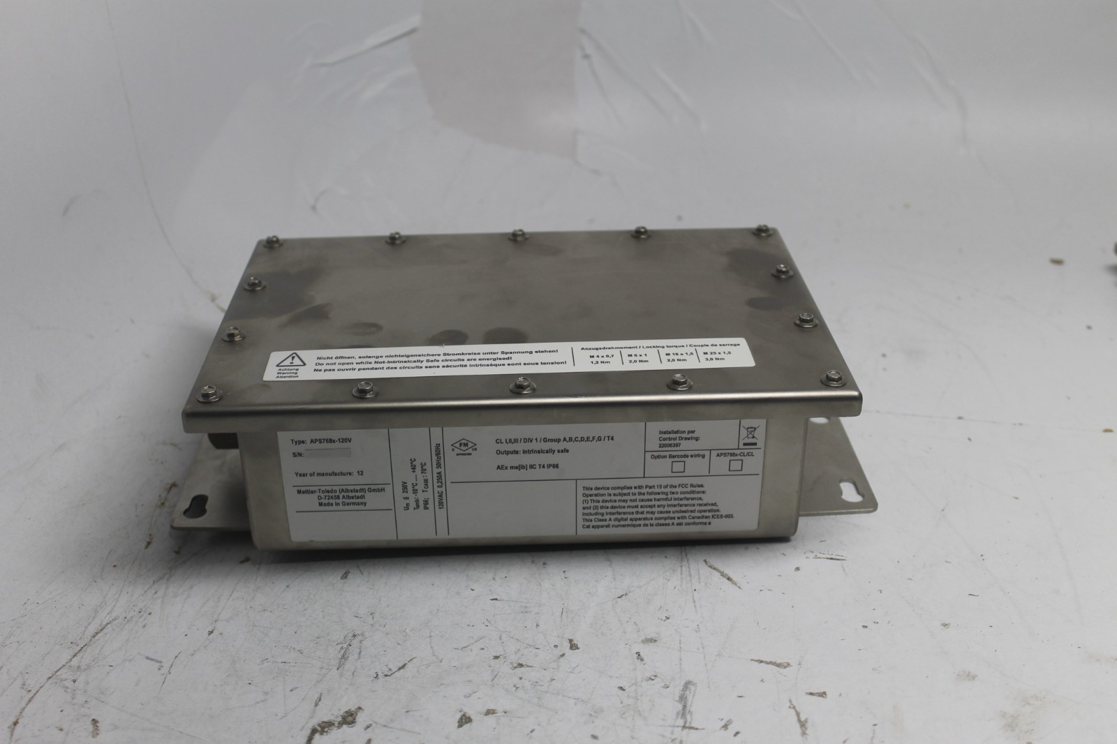 Mettler Toledo APS768X-120V Power Supply Module New