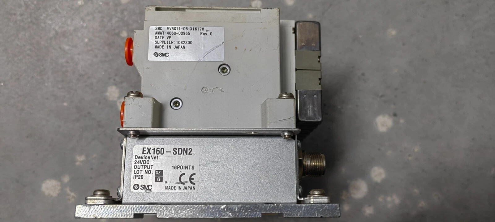 SMC VQ1201N-51 VALVE*8+VV5Q11-08-X1617V AMAT 4060-00965+EX160-SDN2