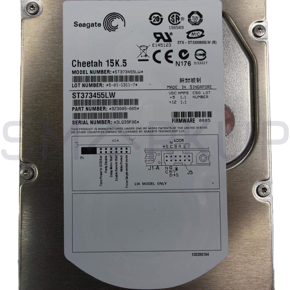 New In Box SEAGATE ST373455LW Internal SCSI Hard Drive 15K.5 73.4GB 15000RPM