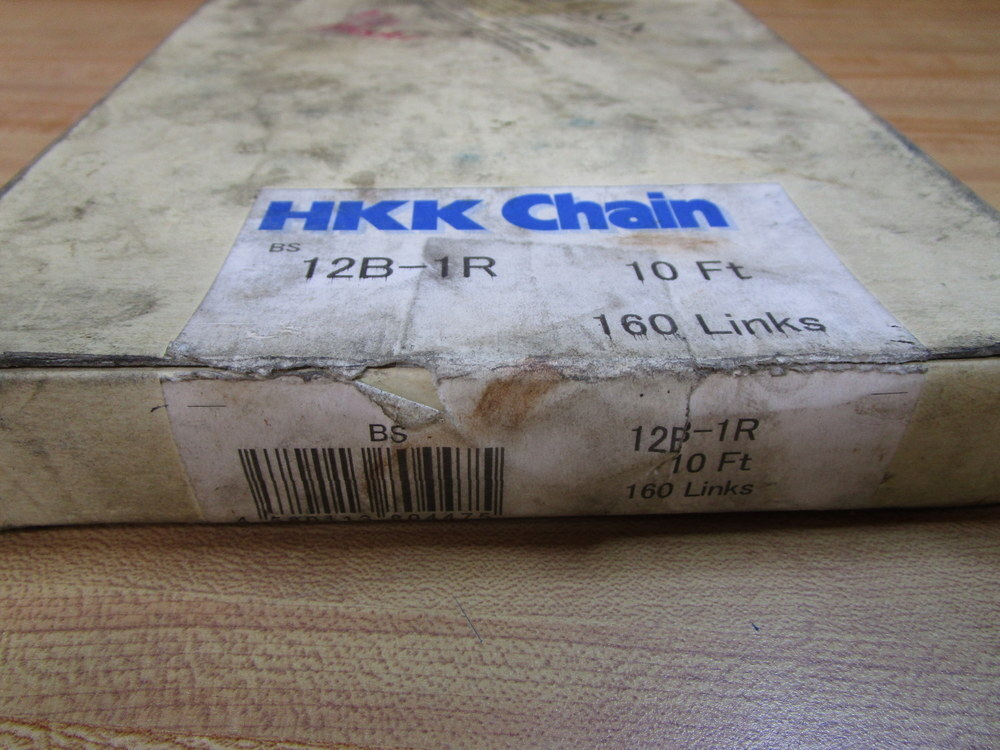 HKK Chain 12B-1R 10′ Roller Chain 12B1R