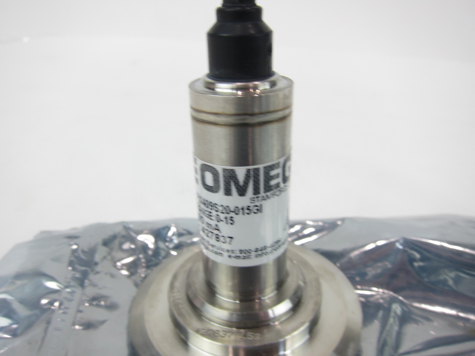 NEW Omega PX409S20-015CGI Sanitary Pressure Transducer PX409S20015CGI