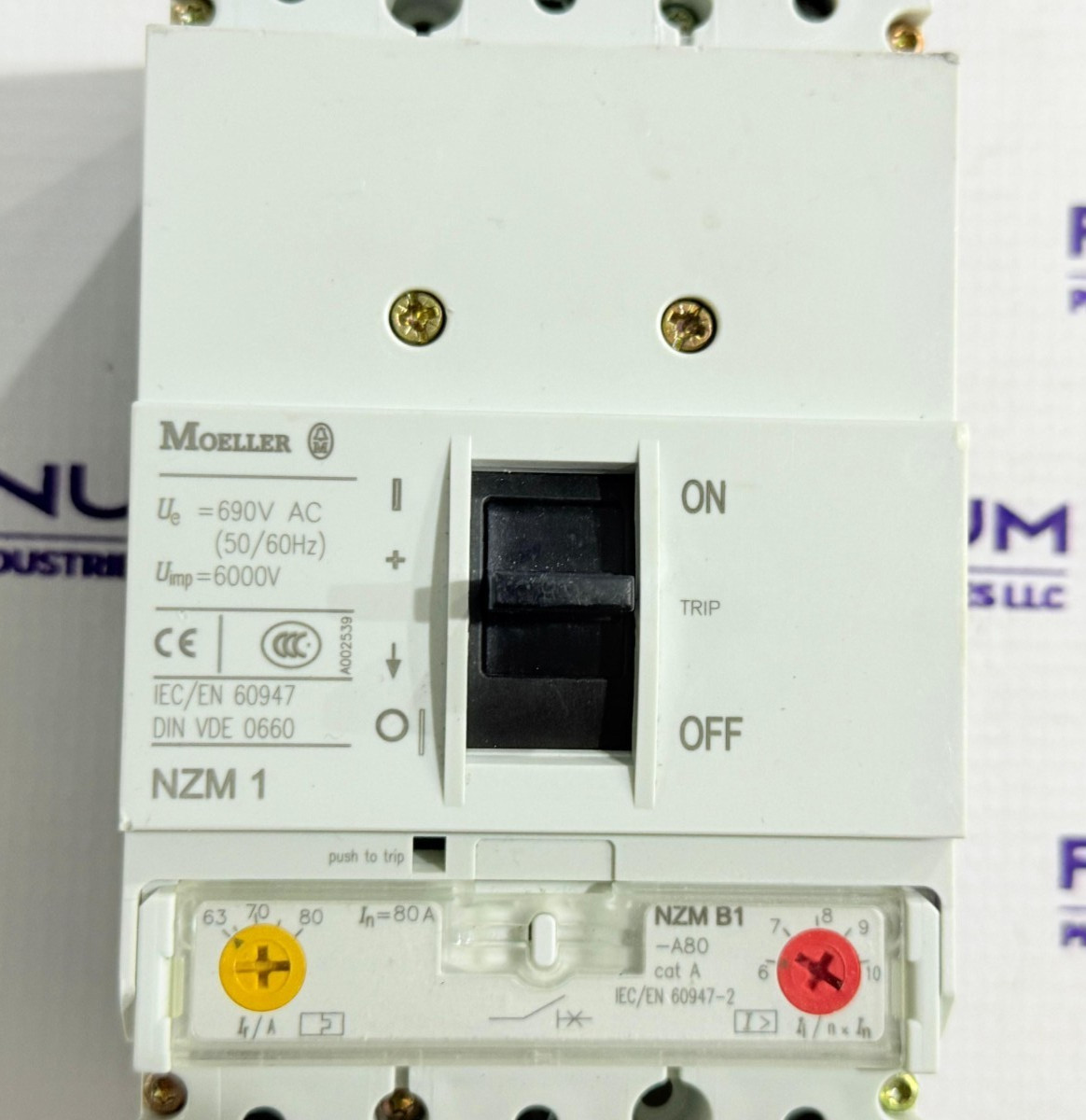 MOELLER | NZM 1 | IEC/EN 60947 | 3 POLE | CIRCUIT BREAKER
