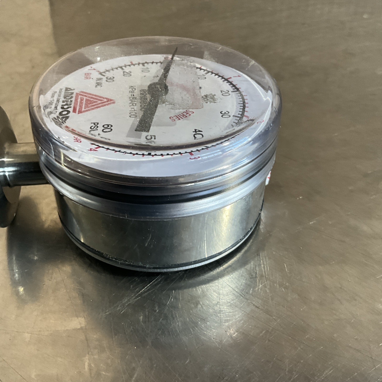 Anderson Pharmaceutical Series Pressure Gauge 0-60 PSI 0-4 BAR 0916056