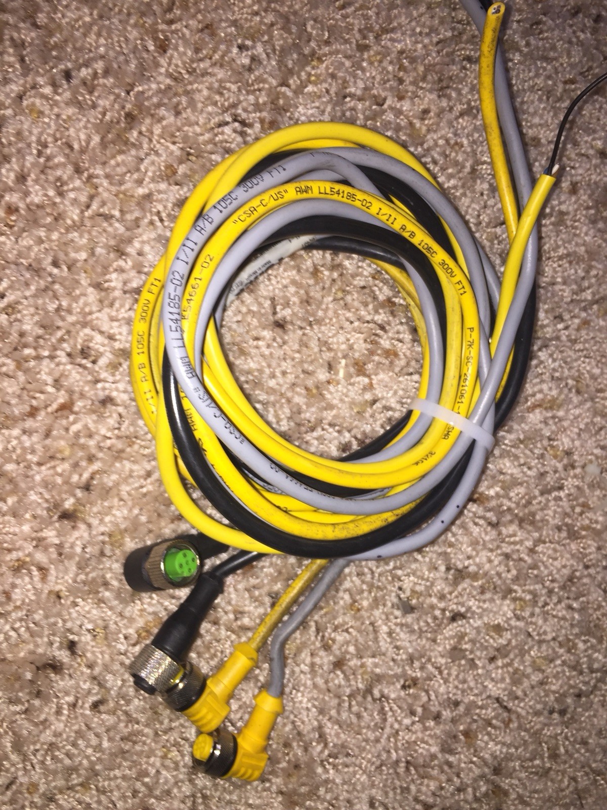 Turck 10150516 P-7K-8C-261061-1-Cable Assembly (Lot of 4)
