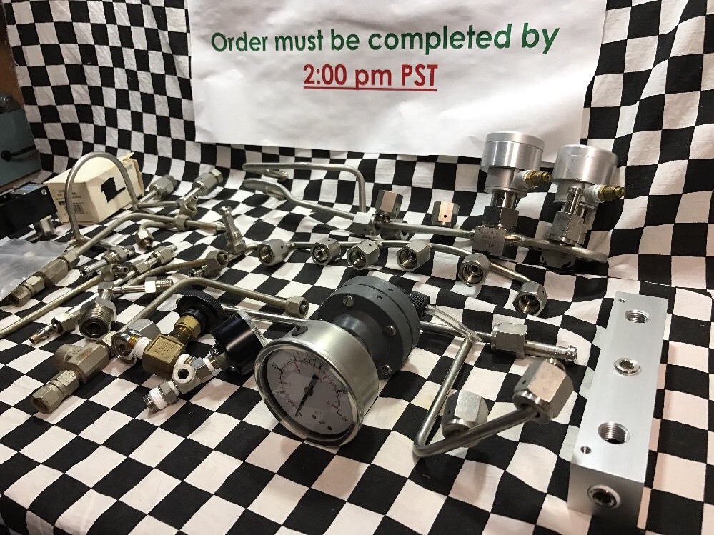 BIG LOT OF SWAGELOK Union Port Valve SS-4BK-TW-1C, Flowmeter Gauge, SHIPSAMEDAY