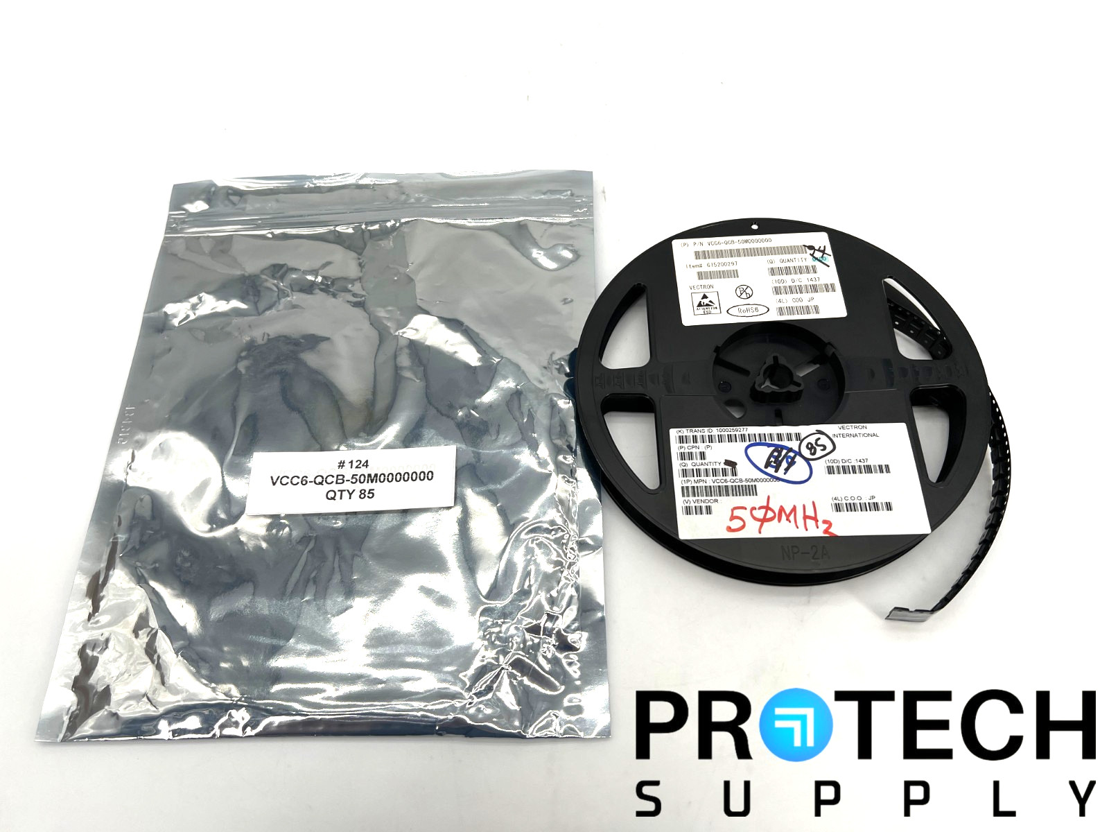(85/Pk) Microchip VCC6-QCB-50M0000000 Oscillator 50mA 3.3V with WARRANTY