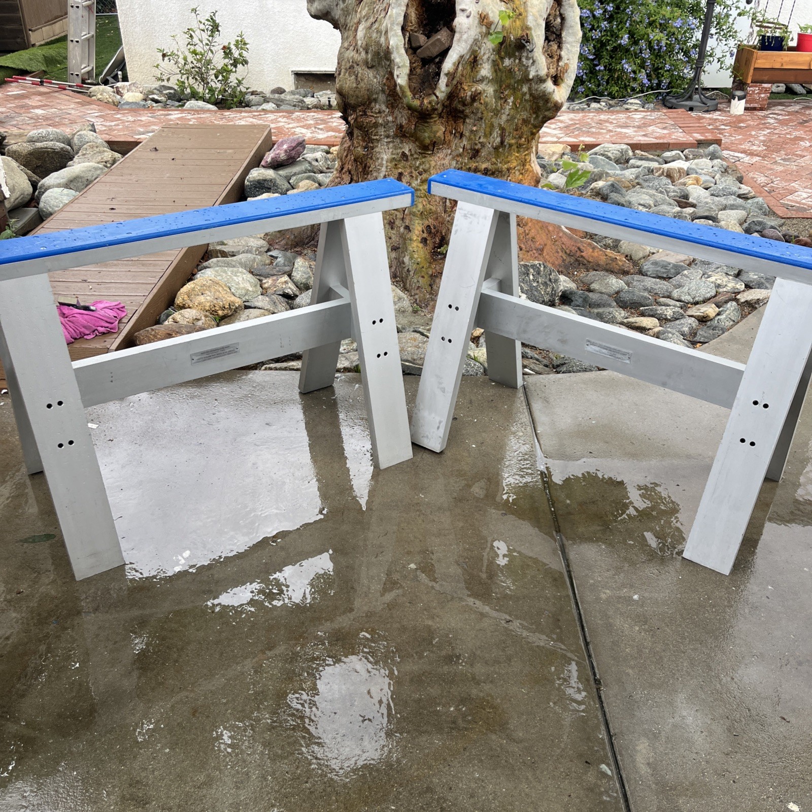 Heavy Duty Aluminum Sawhorses