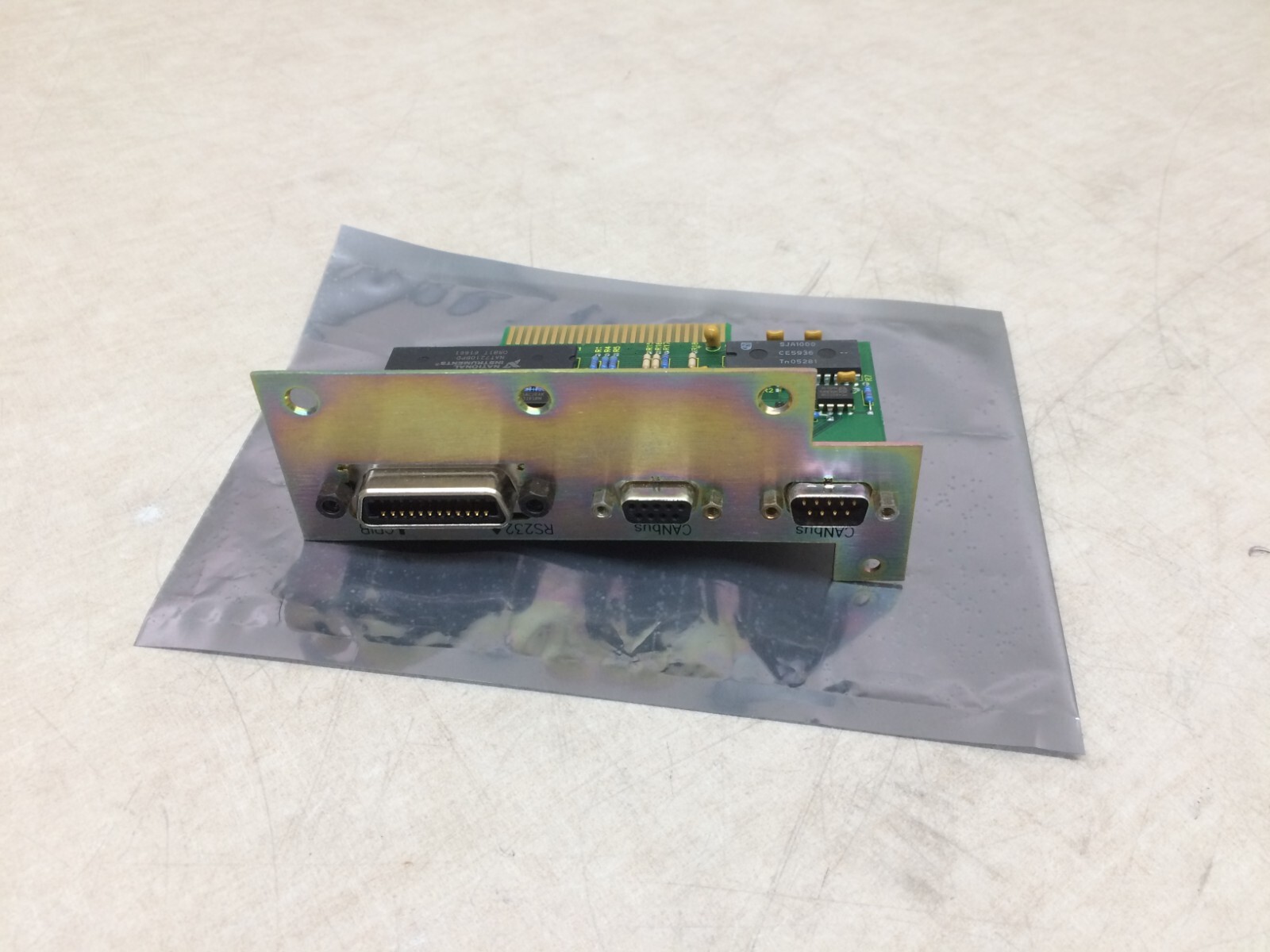 PC-F613-E Interface Card GPiBCAN CANbus Power Supply Control Board Unit RS232 GP