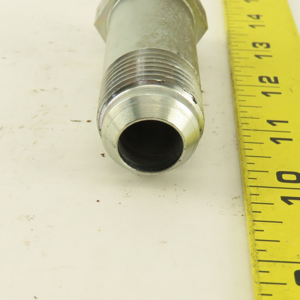 5/8″ OD Tube 1-1/16″-12 JIC Flare 1-1/16″ Male O-Ring Seat Extension 3-15/16″OAL
