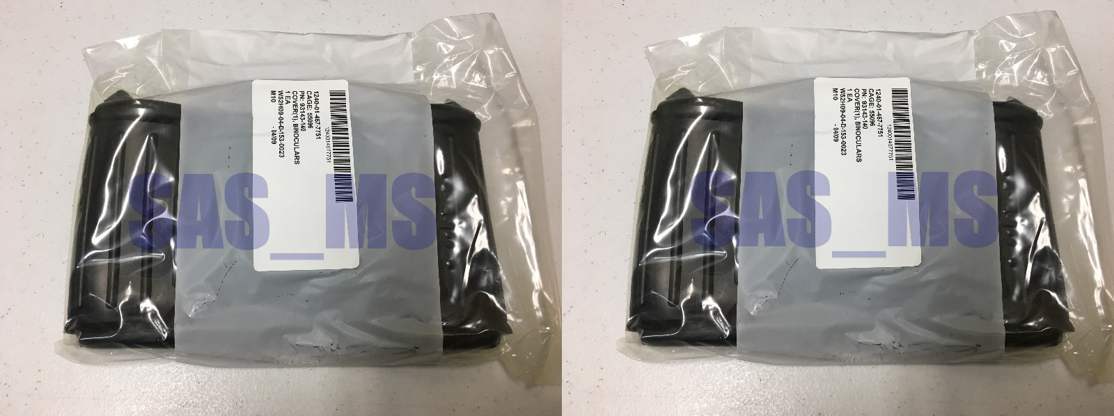LOT OF 100 M25 BINOCULAR COVER BLACK NSN 1240-01-467-7751 PN : 93143-140 NEW