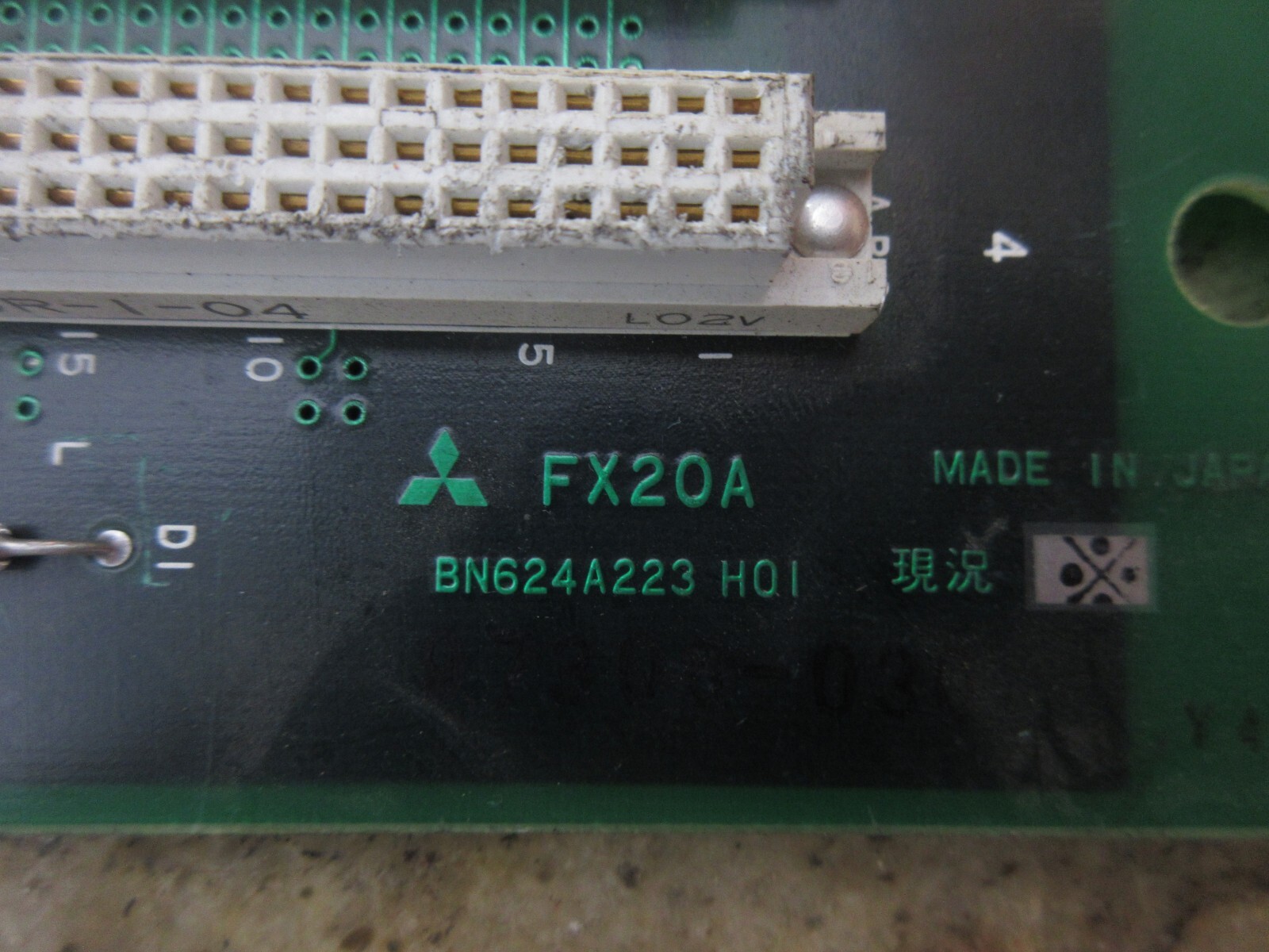 MITSUBISHI CIRCUIT BOARD FX20A BN624A223 H01 BN624A223H01