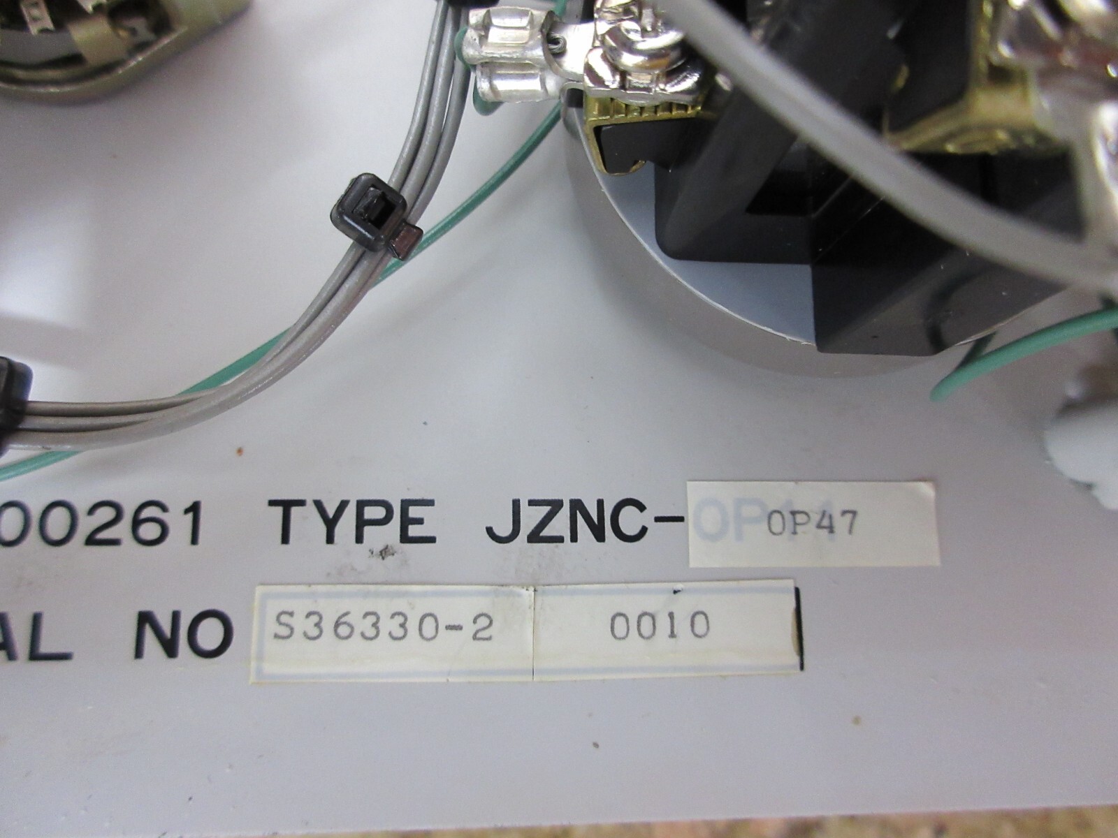 MORI SEIKI SL-1A CNC LATHE JZNC-OP47 0P47 MAIN OPERATOR CONTROL PANEL SP01