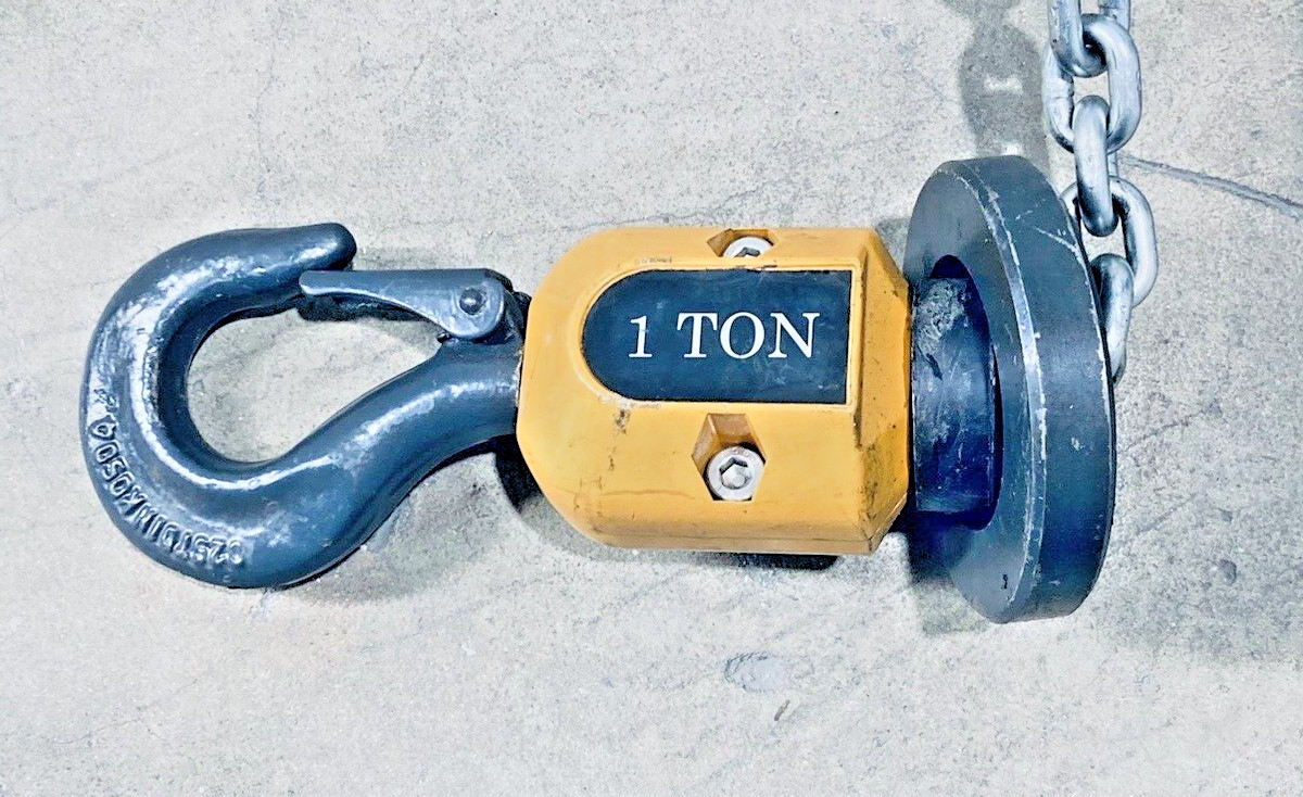 KONECRANES XN10100015P16S1C 3/4-TON ELECTRIC CHAIN HOIST 1.5HP 460V 3PH 16FPM