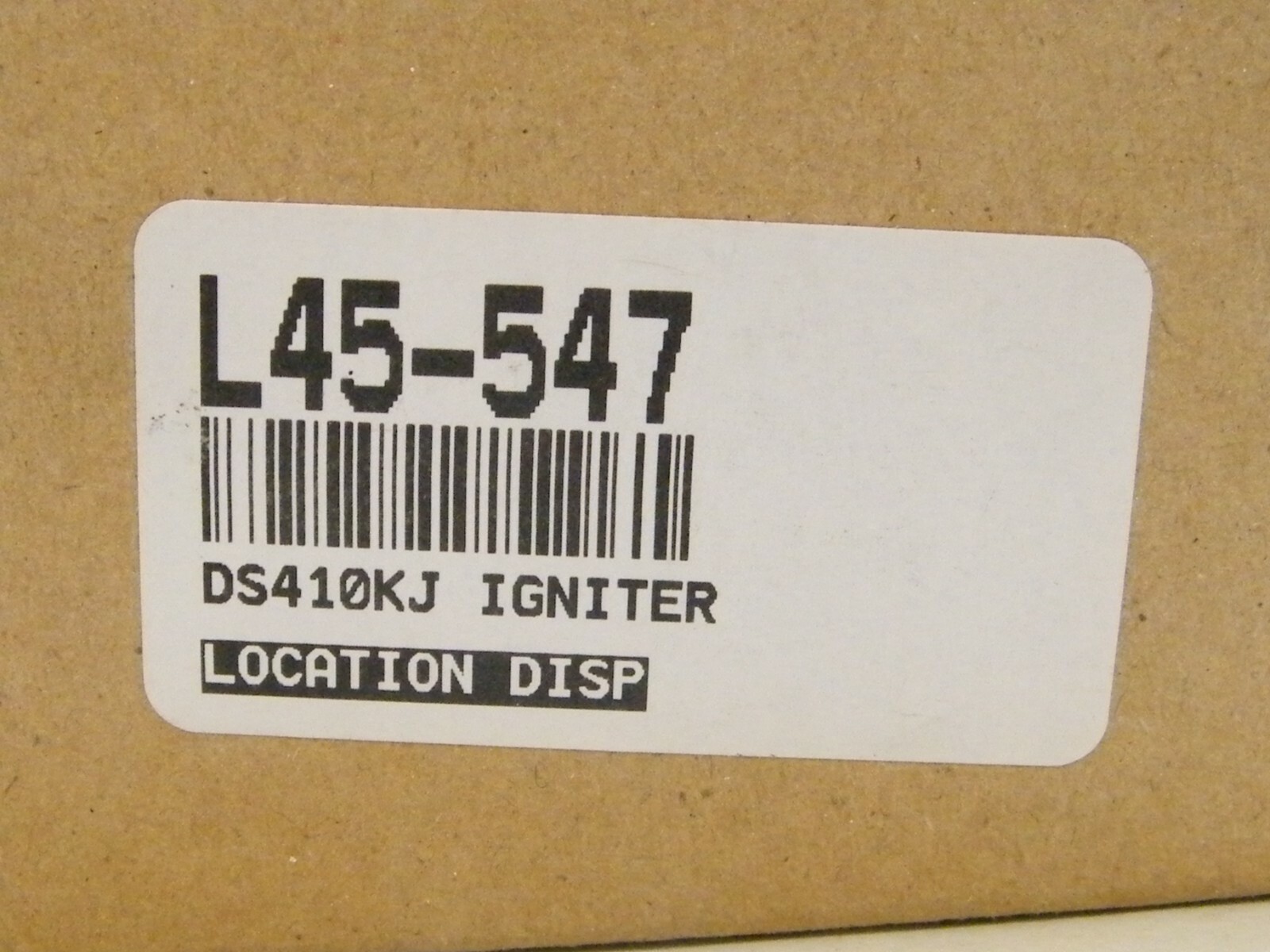 L45-547 FURNACE IGNITER REPLACES 41-410 NEW
