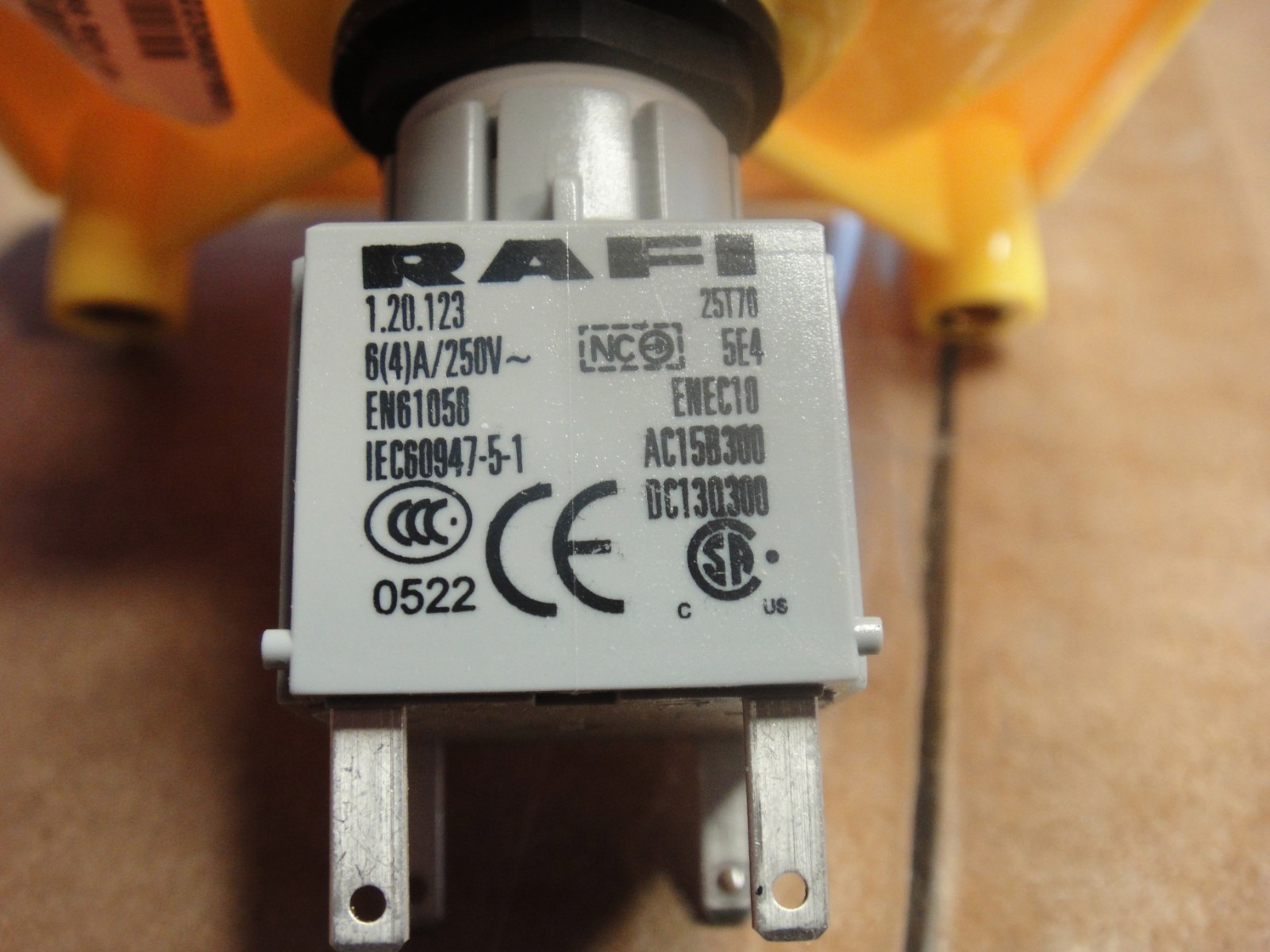 ZZ Rafi 1.20.123 KCP2 E-Stop Button 120123 New pictured