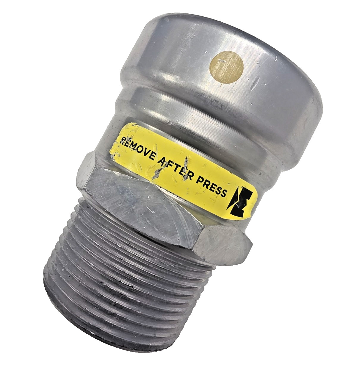 CP01179G, Mueller Carbon Steel Adapter Male P X MPT 1-1/2 X 1-1/2, NEW