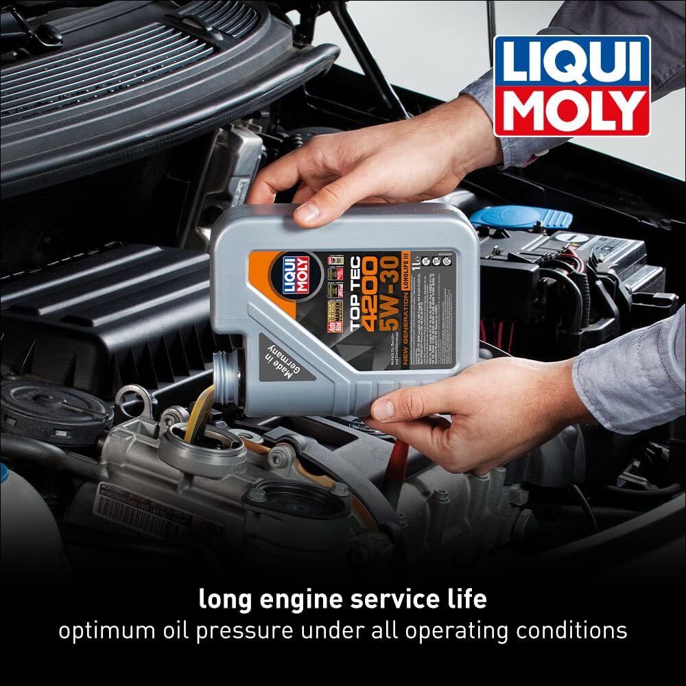 LIQUI MOLY Top Tec 4200 SAE 5W-30 New Generation 1 L Fully synthetic engine