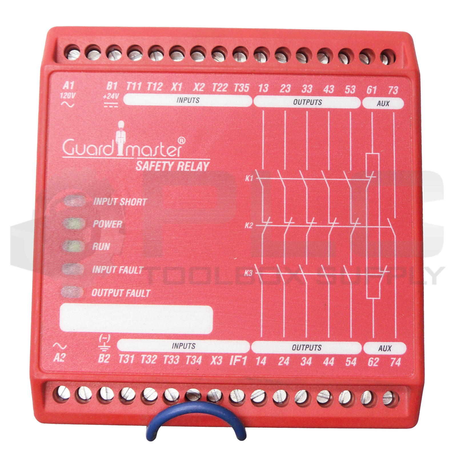 NEW ALLEN BRADLEY 440R-ZBR520AZ1 /A SAFETY RELAY 120V