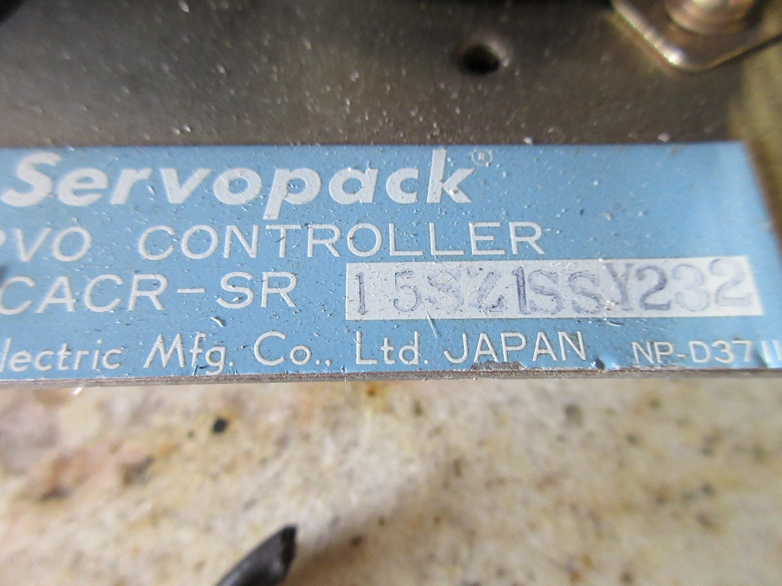 YASKAWA SERVOPACK CACR-SR 15SZ1SSY232 SRCA 15SZSY232 DF8203416-F0 DRIVE WARRANTY