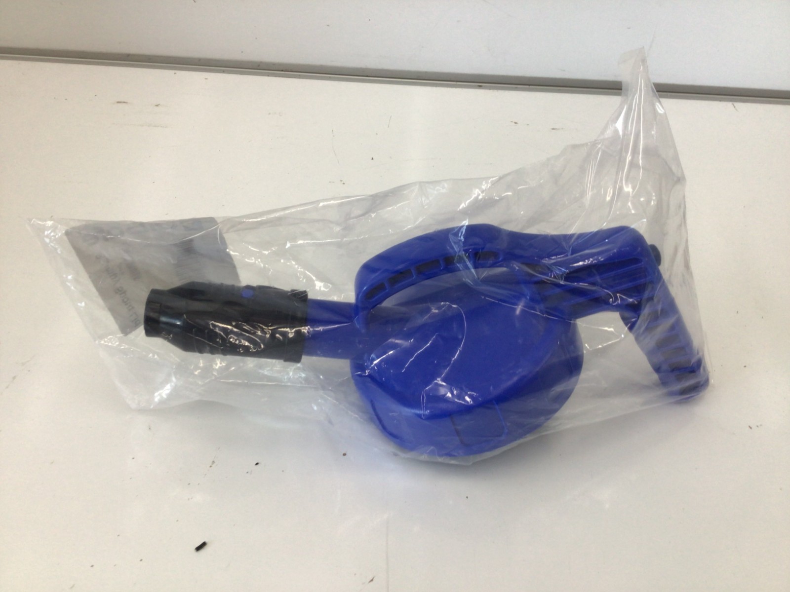 Oil Safe 100502 Stumpy Spout Lid, W/1 In Outlet, Blue