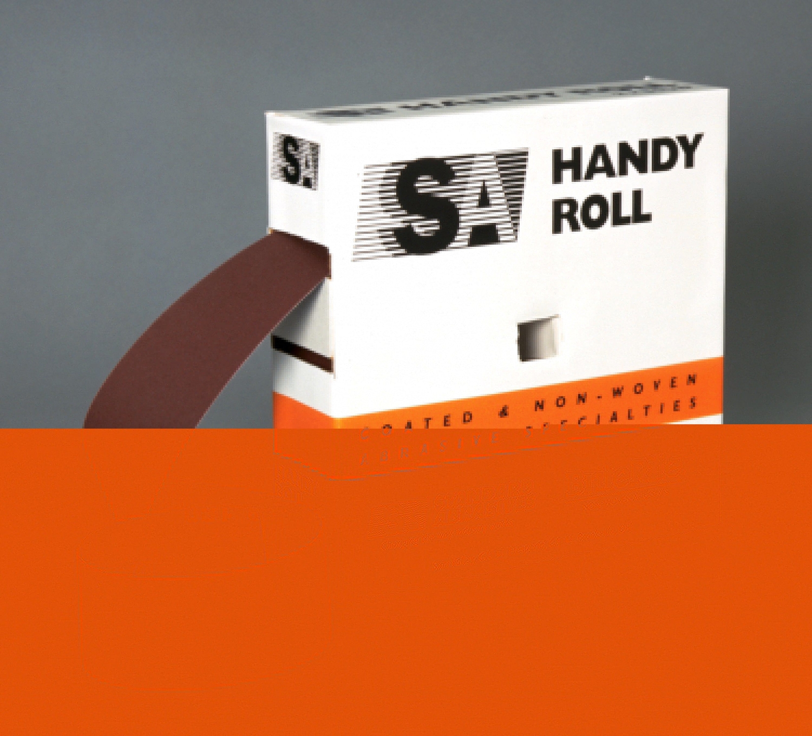 Standard Abrasives A/O Handy Roll 713161, 1-1/2 in x 50 yd P180 J- (Case of 10)