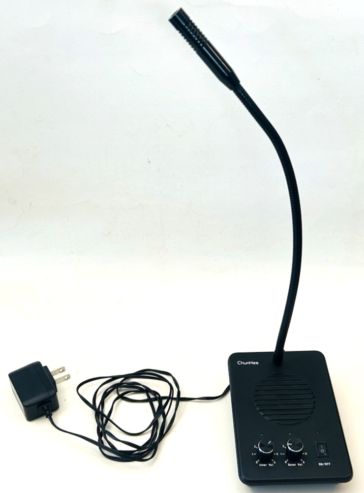 ChunHee Intercom Dual-Way Anti-Interference Microphone w/ Charger