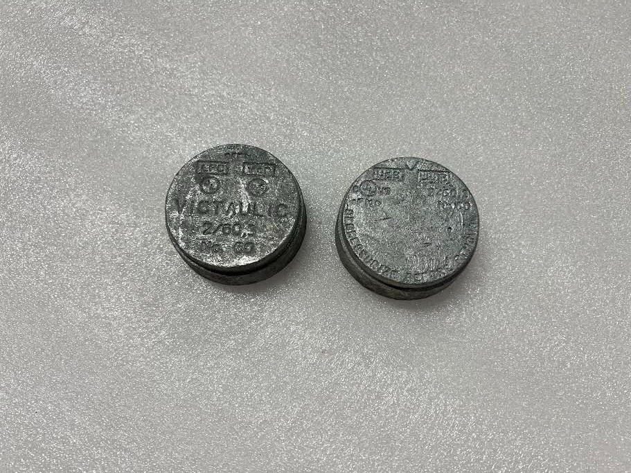 Lot of 48 VICTAULIC FireLock 60.3 2″ Galvanized Cap