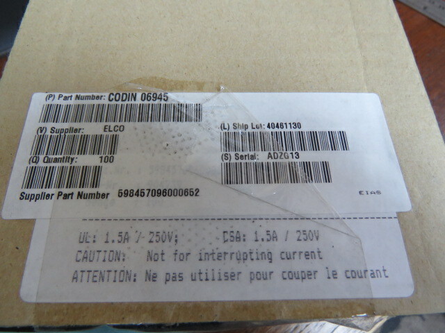ELCO 59 8457 096 000 652 Qty of 6 per Lot CONNECTORS; 64 PIN; UL: 1.5A/250V; CS